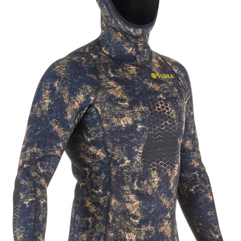 SUBEA Veste chasse camo kaki SPF 500 PE19 AH19