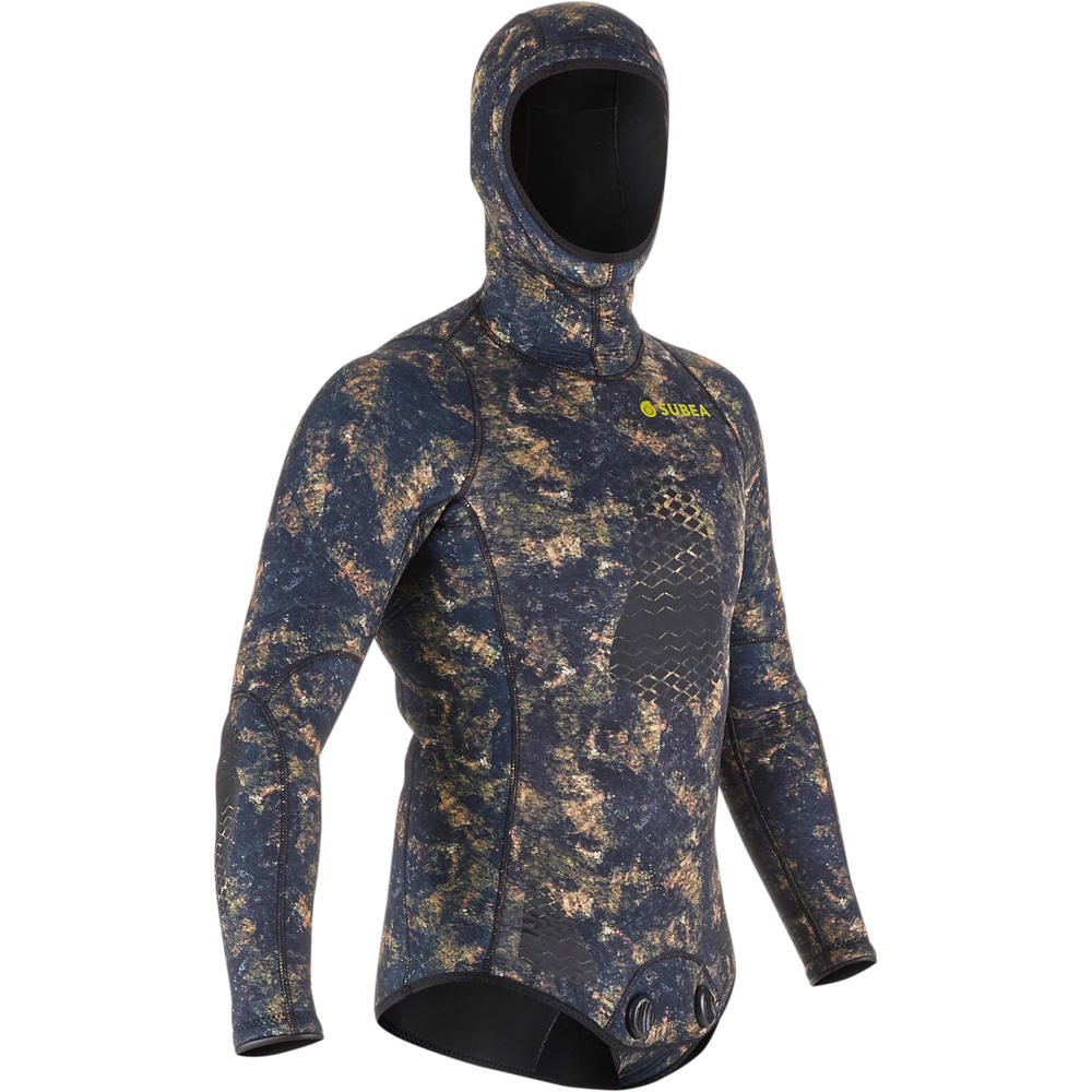 SUBEA Veste chasse camo kaki SPF 500 PE19 AH19