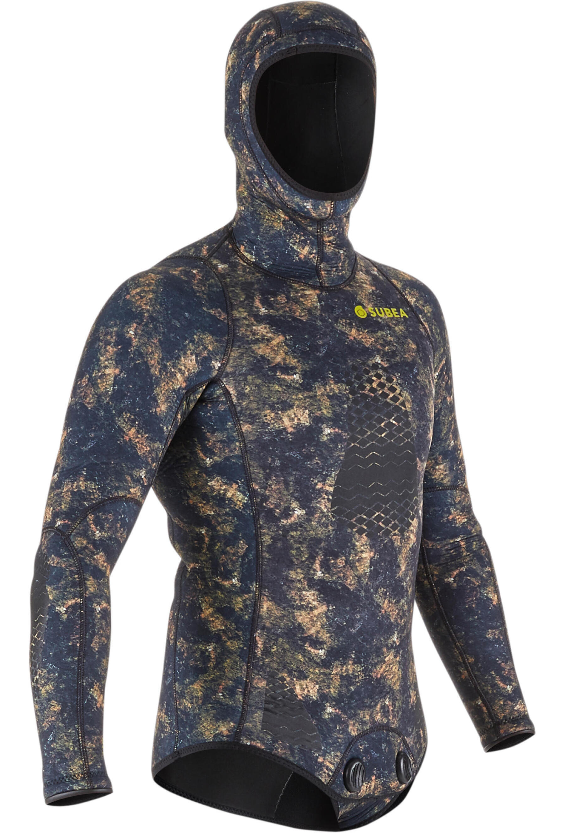 SUBEA Veste chasse camo kaki SPF 500 PE19 AH19