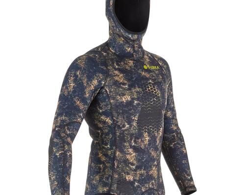 SUBEA Neoprenjacke SPF 500 PE19 AH19 Camouflage khaki