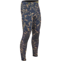 Camouflage duikbroek SPF500 voor harpoenvissen in glad neopreen van 5 mm