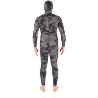 Spearfishing jacket without pads  SPF500 5 mm split neoprene - black camo