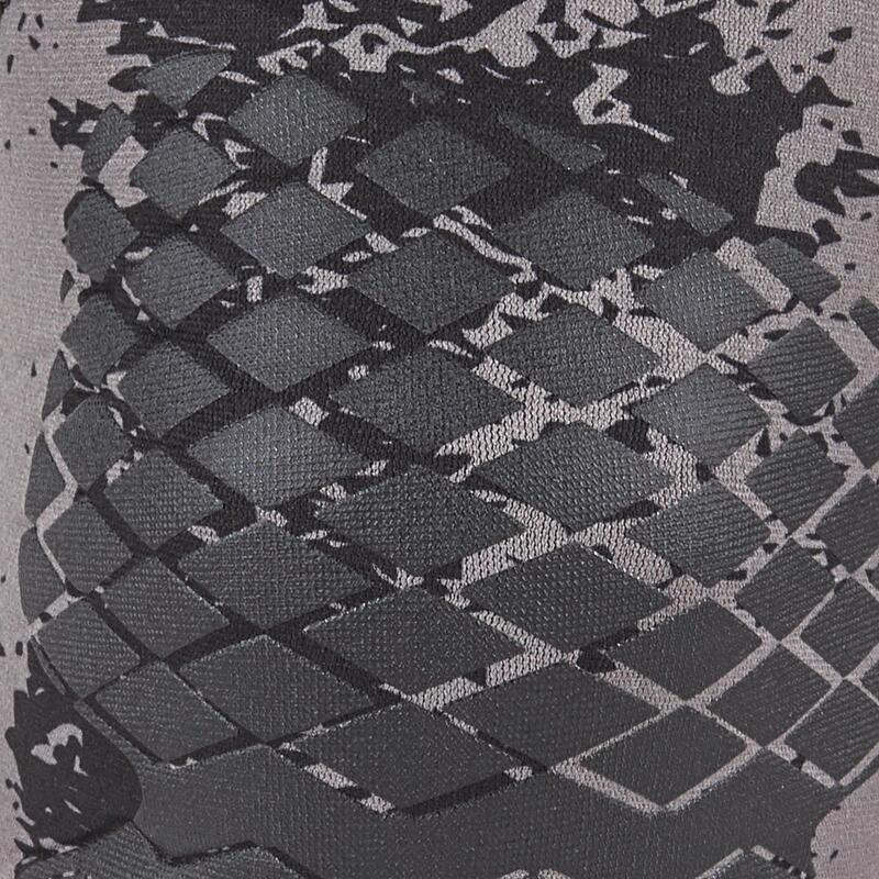 Duikbroek voor harpoenduiken SPF 500 splitneopreen 5 mm camouflage zwart