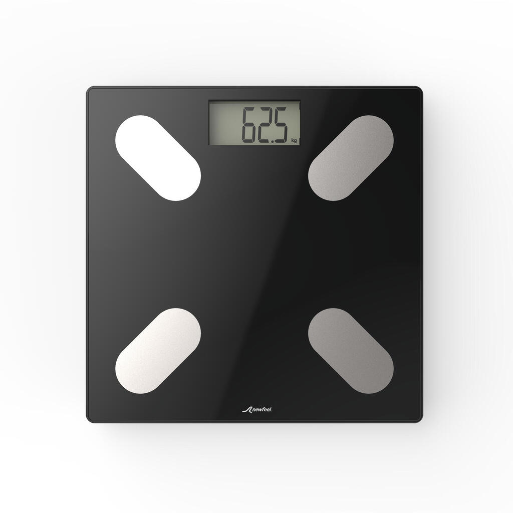 Personenwaage Impedanzmeter Scale 500 Glas