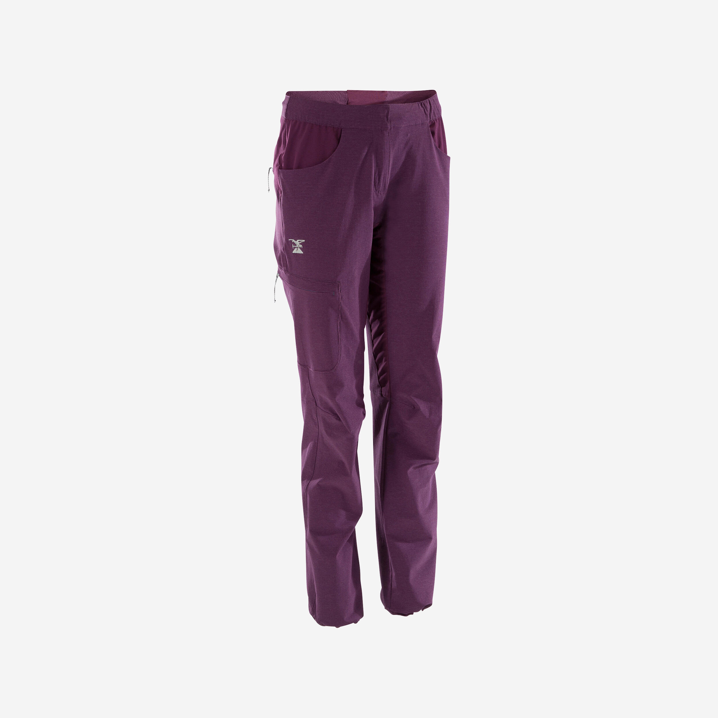 Pantaloni arrampicata donna EDGE prugna SIMOND | DECATHLON