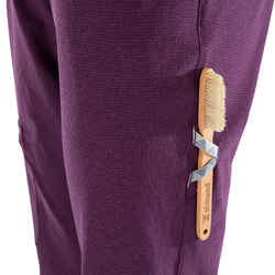 WOMEN’S STRETCH CLIMBING TROUSERS - PLUM-COLOURED