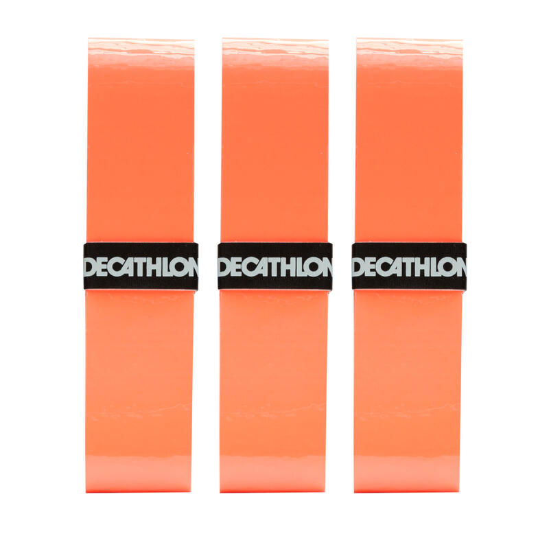 Griffband Comfort Tennisschläger Overgrip 3er-Pack orange