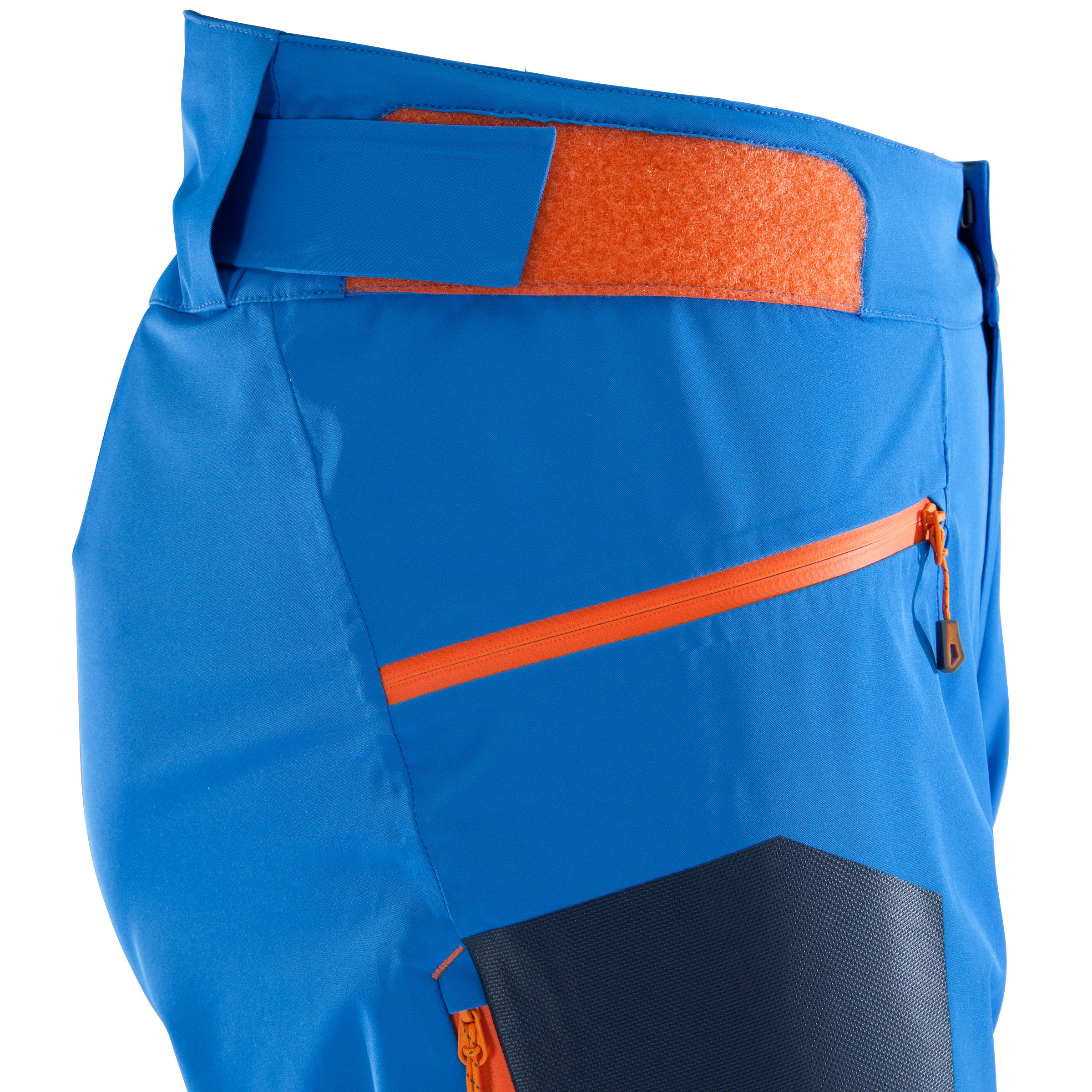 Pantalon d'alpinisme imperméable homme - CASCADE 2 BLEU 8/11
