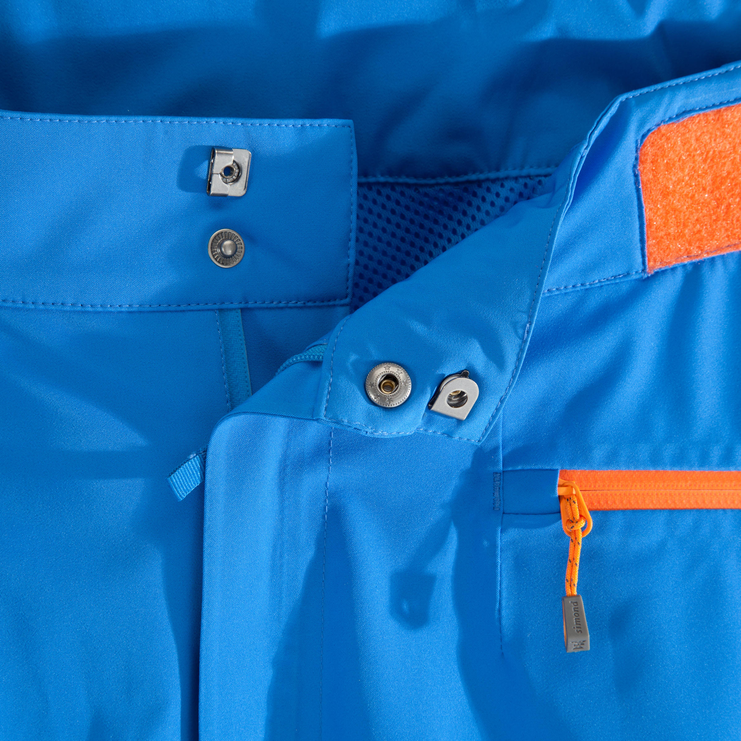 Pantalon d'alpinisme imperméable homme - CASCADE 2 BLEU 7/11