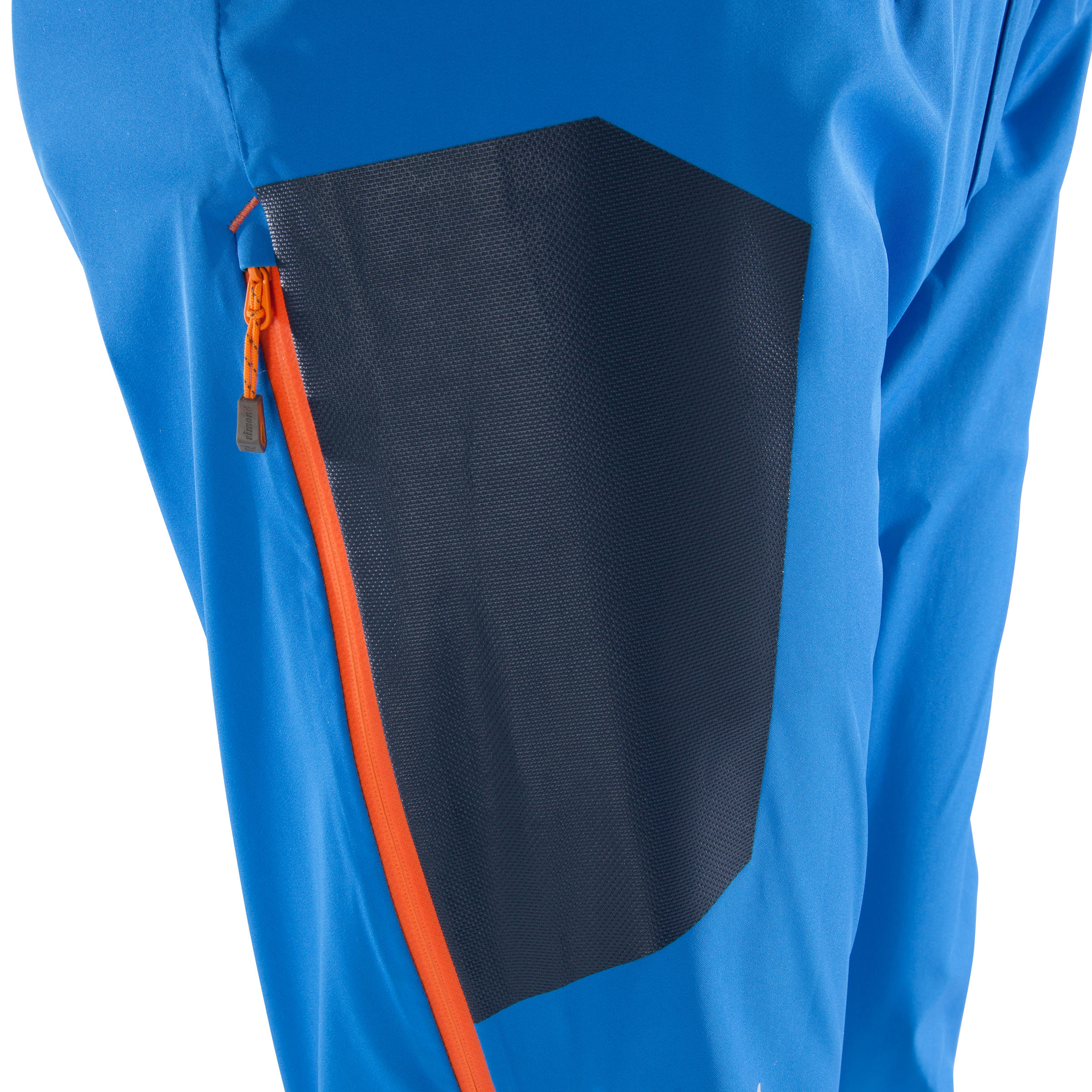 Pantalon d'alpinisme imperméable homme - CASCADE 2 BLEU 10/11