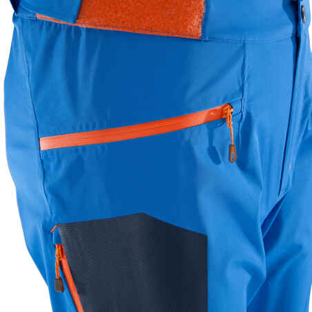 Pantalón de alpinismo y montaña impermeable Mujer Simond Cascade 2 azul -  Decathlon