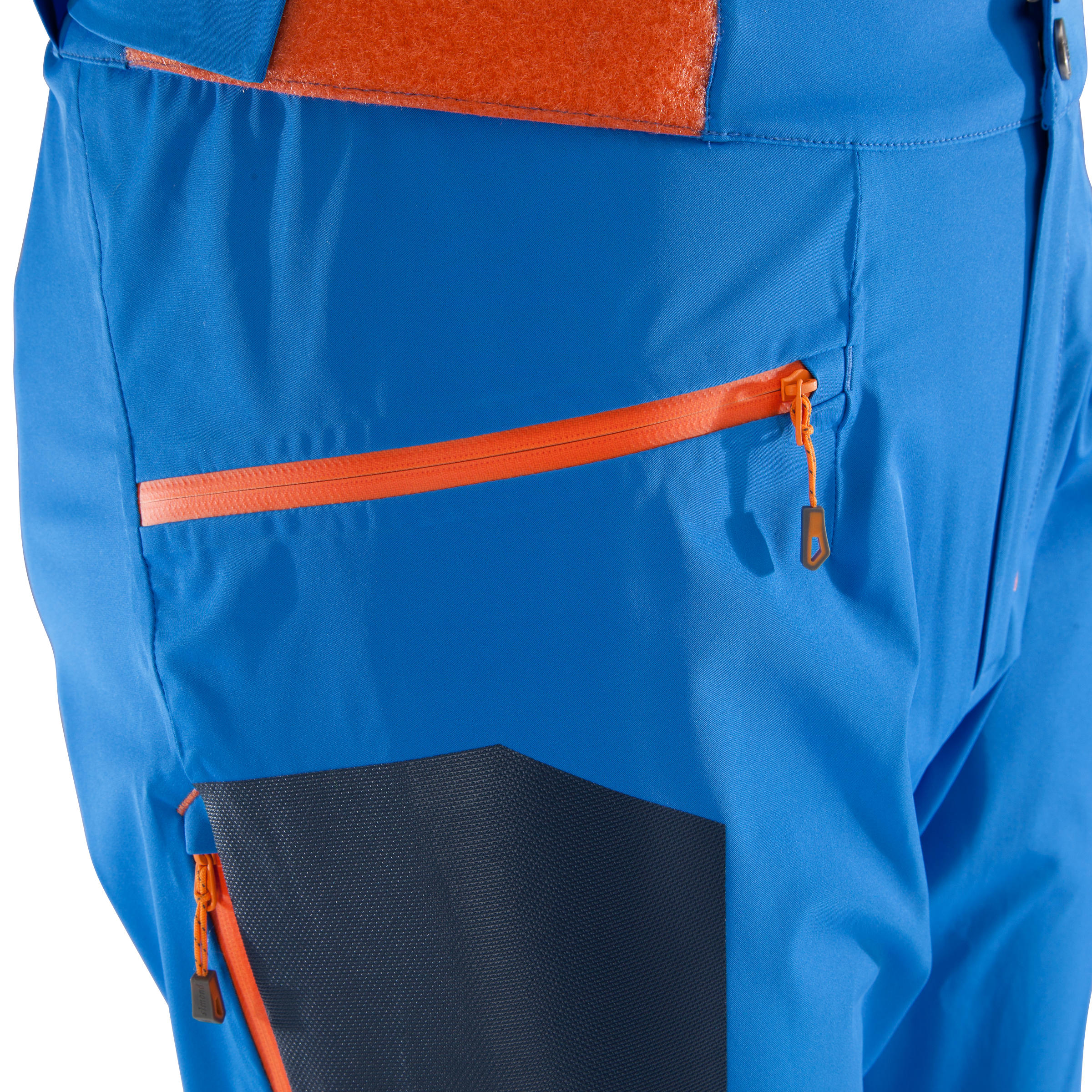 Pantalon d'alpinisme imperméable homme - CASCADE 2 BLEU 9/11