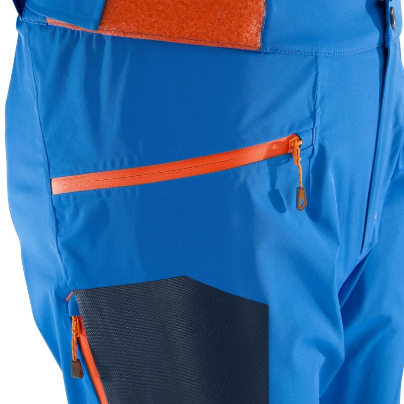 Pantalon d'alpinisme imperméable homme - CASCADE 2 BLEU
