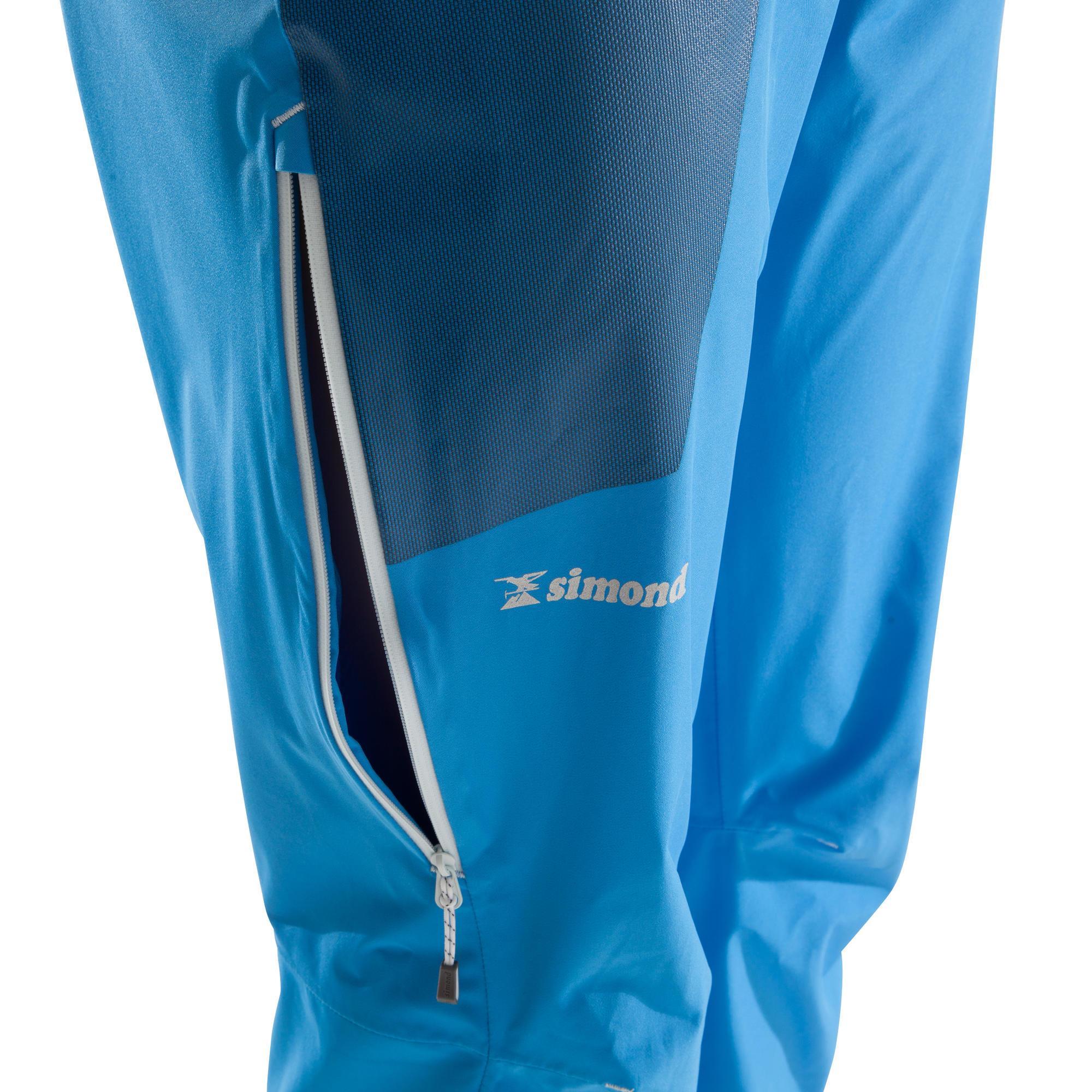 Women's waterproof mountaineering pants - CASCADE 2 BLEU