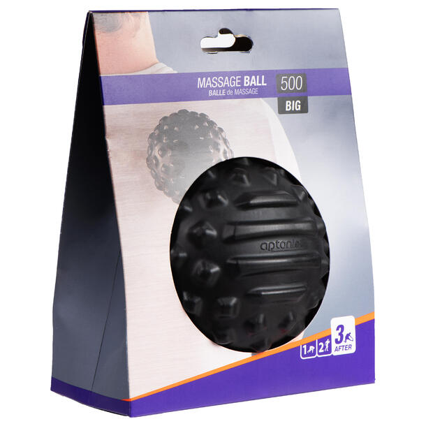 Hard Massage Ball Large Black