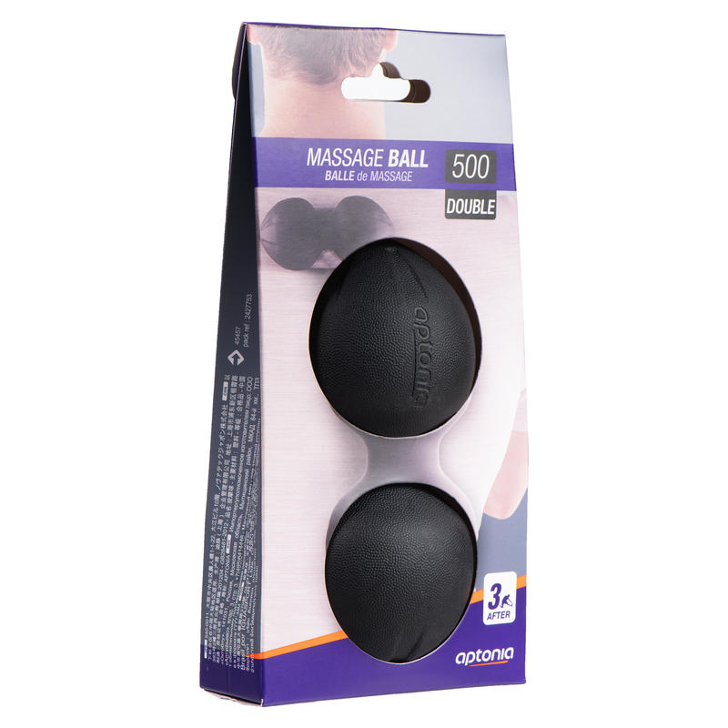 MASSAGE BALL 500 DOUBLE, PEANUT SHAPE Decathlon