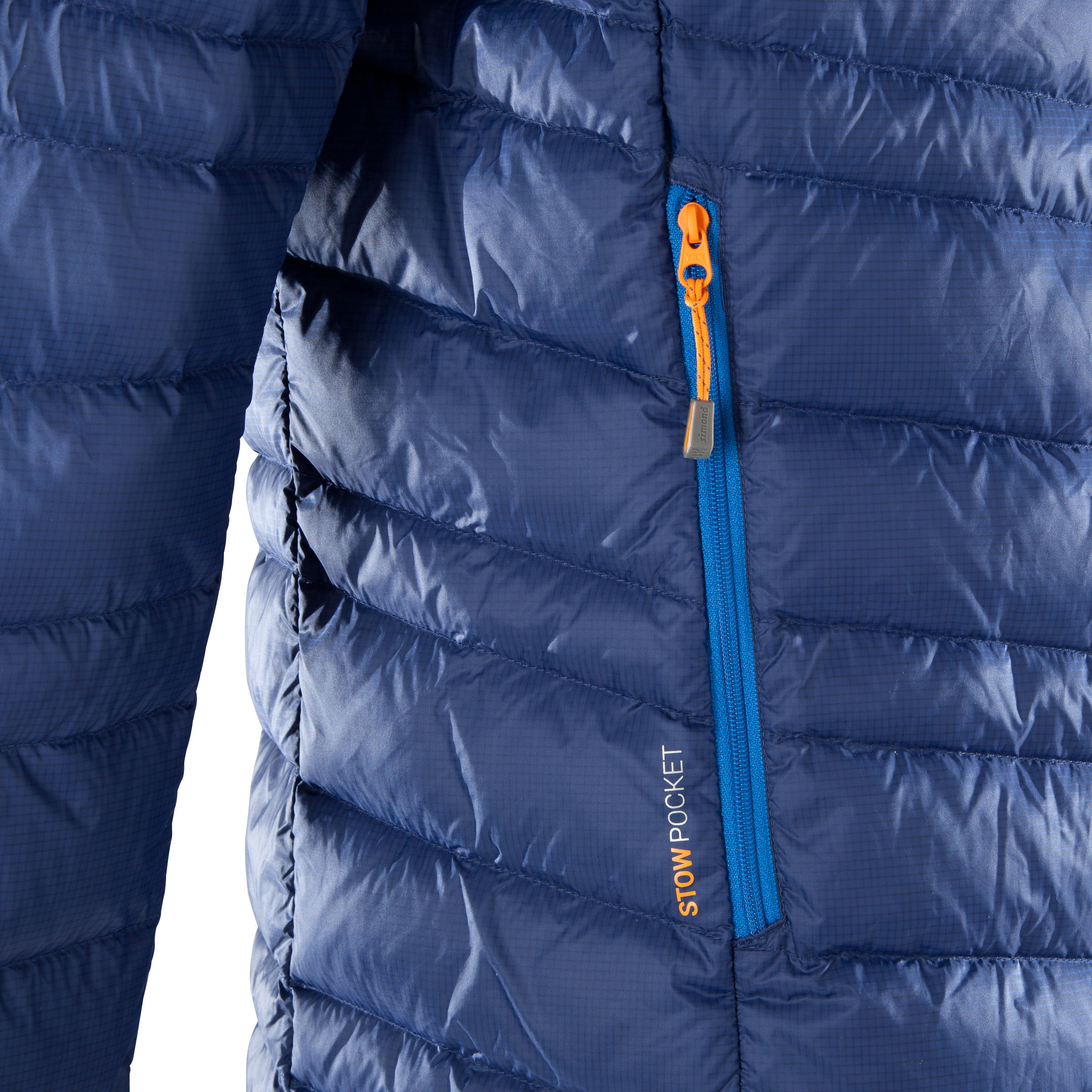 Men's Mountaineering Down Jacket - Alpinism Light Blue 6/13