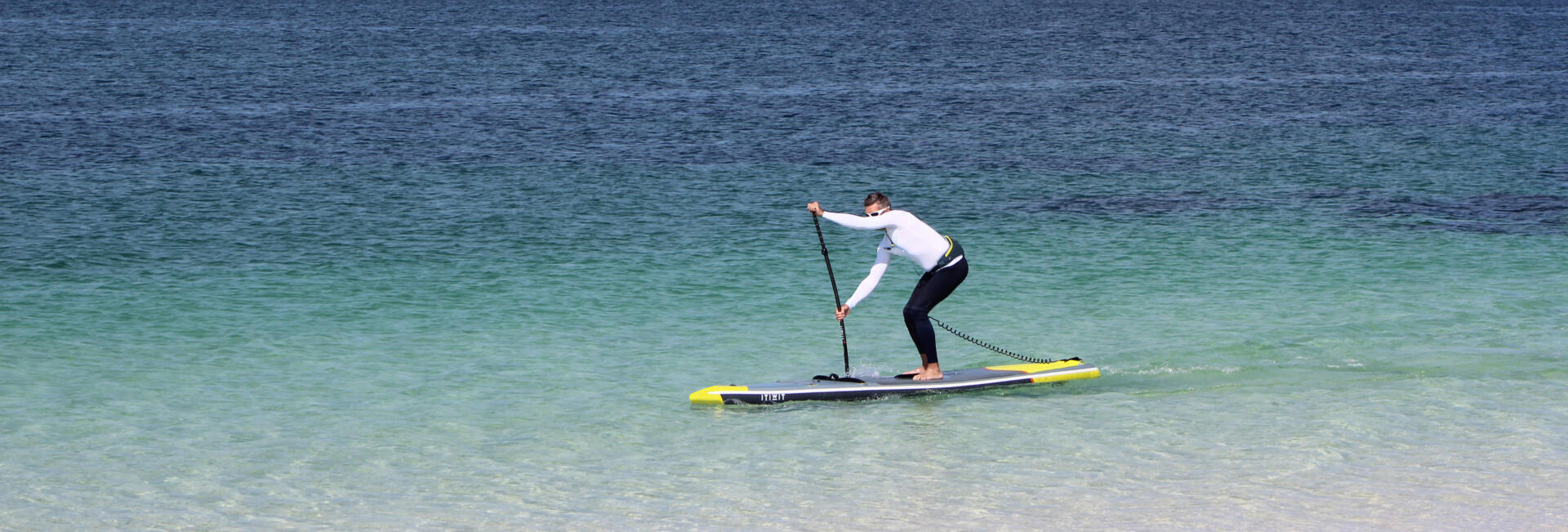 Stand-up paddle technique race