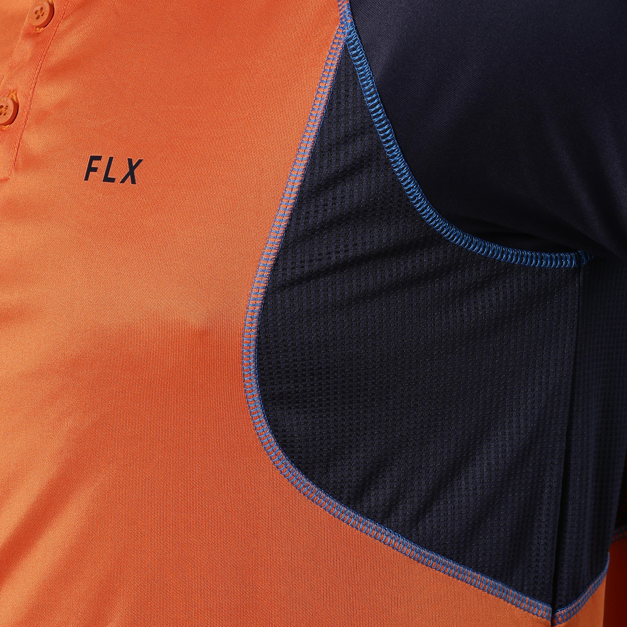 

Men'S Quick Dry Cricket T-Shirt, Orange/Dark Blue -  By FLX | Decathlon, Blue/orange