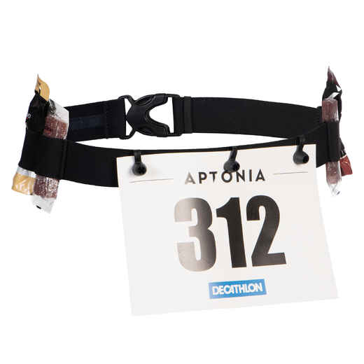 
      Short-Distance Triathlon Race Number Bib Belt
  