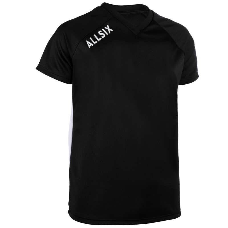 VOLLEY BALL APPAREL Volleyball and Beach Volleyball - VTS100 - Black ALLSIX - Volleyball and Beach Volleyball