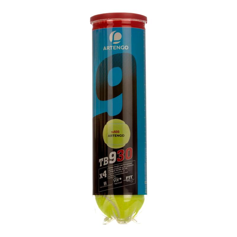 BALLE DE TENNIS TB SPEED PRO *4 JAUNE