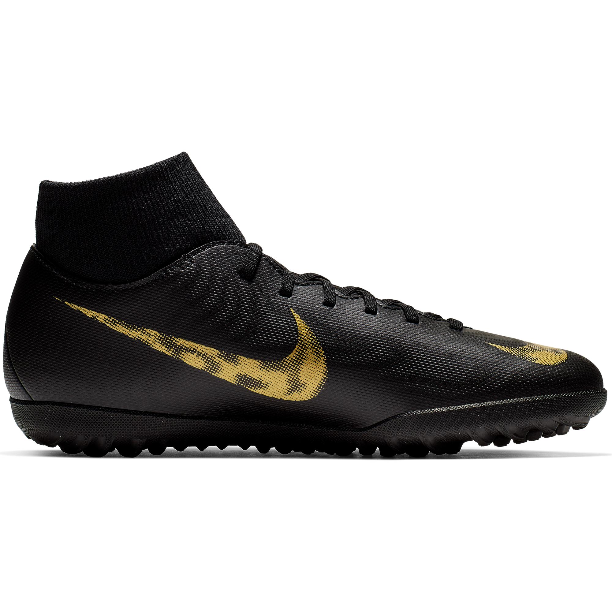 Scarpe calcetto SUPERFLYX 6 CLUB MERCURIAL HG nere NIKE Decathlon