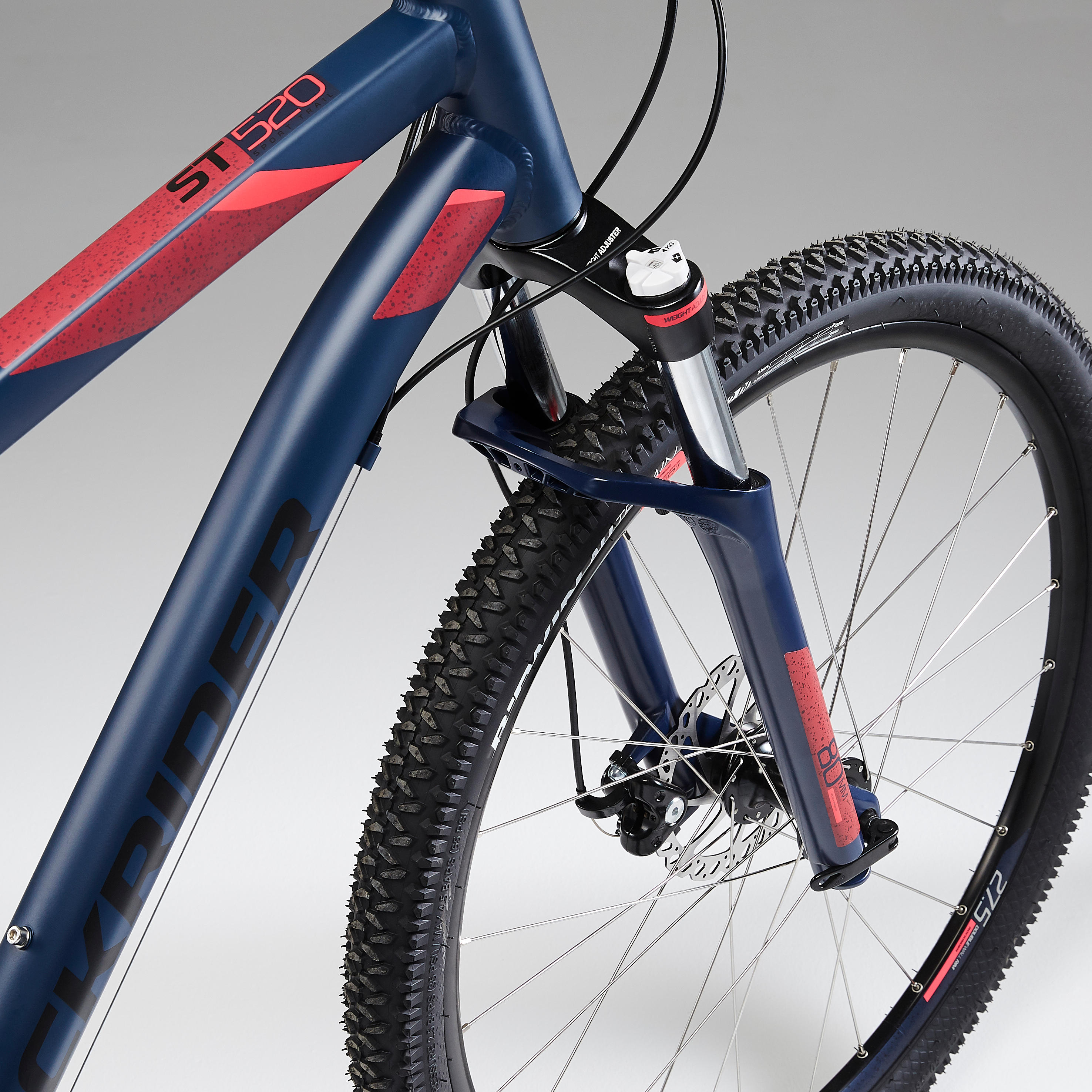 Second Hand - Mtb donna ST 520 azzurro-rosa 27,5" 7/19