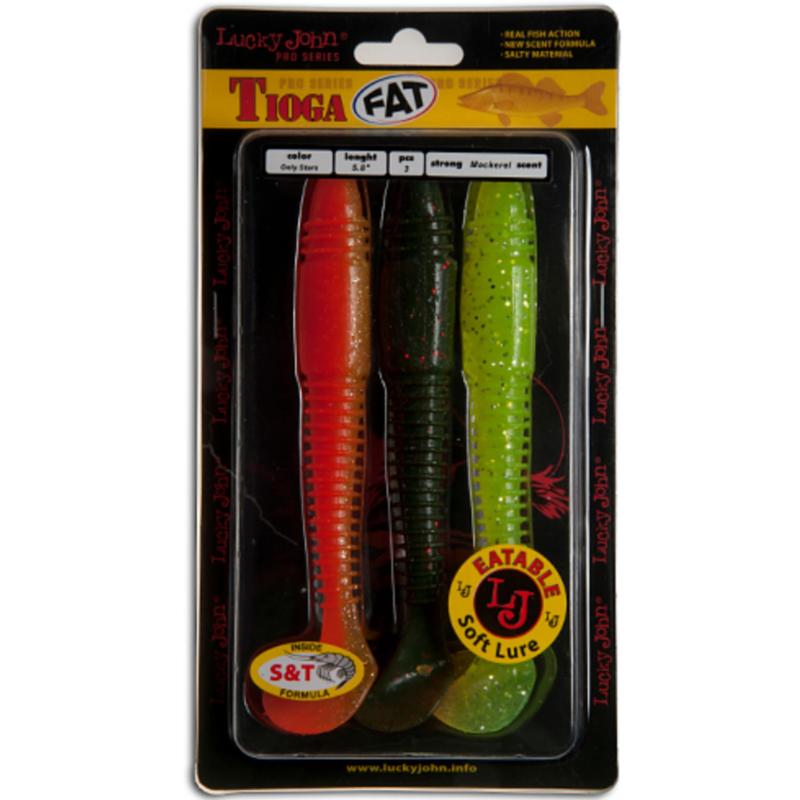

Виброхвосты LJ Pro Series TIOGA FAT 5.8_QUOTE_ MIX1, X8567559