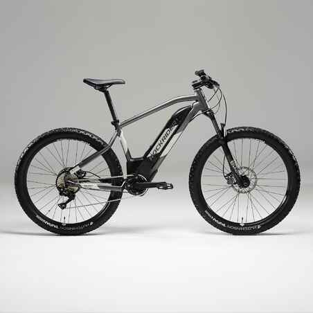 Elektrinis kalnų dviratis „E-ST 900“, 27,5+ col., pilkas