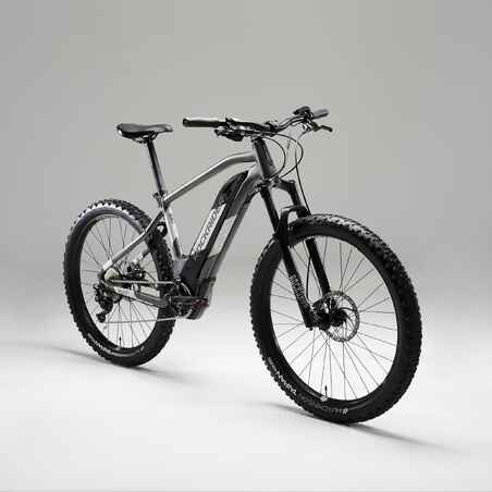 Elektrinis kalnų dviratis „E-ST 900“, 27,5+ col., pilkas