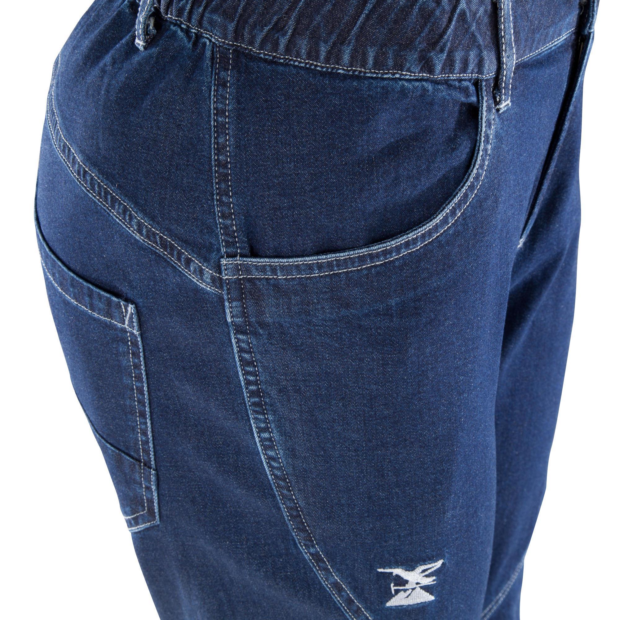 Jeans arrampicata donna VERTIKA STRETCH azzurri SIMOND | DECATHLON