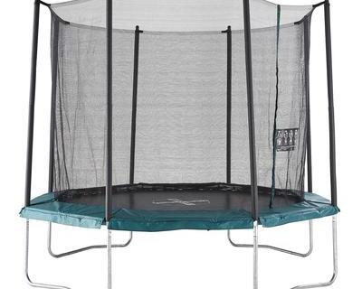 Achthoekige trampoline 300