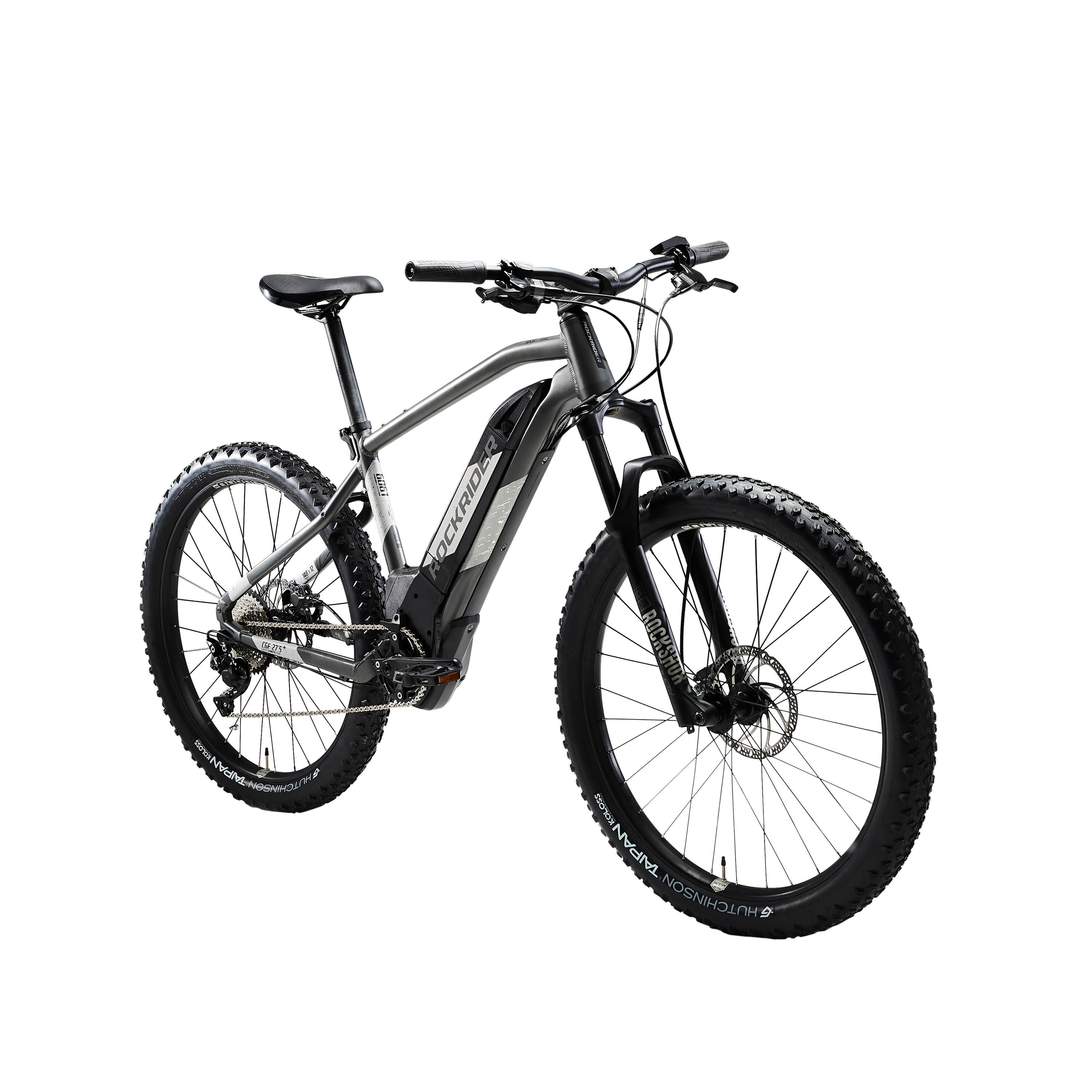 27.5"+ Electric Semi-Rigid MTB Bike E-ST 900 - Grey 11/11