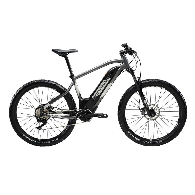 Elektromos MTB kerékpár E-ST 900, 27,5” PLUS, szürke