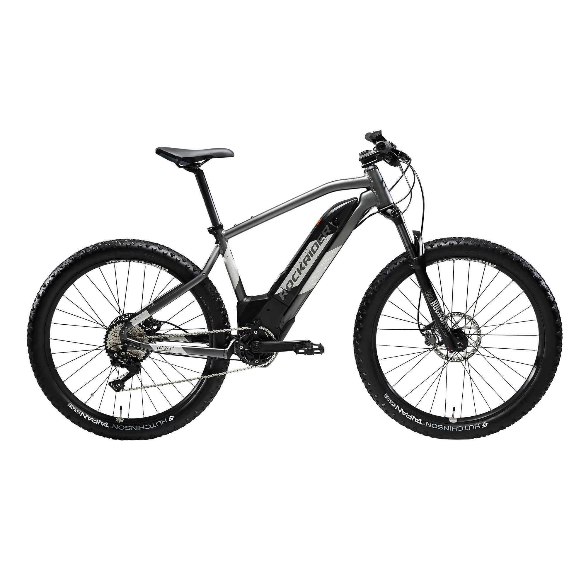Rockrider Elektrische mountainbike E-ST 900 grijs 27.5 PLUS