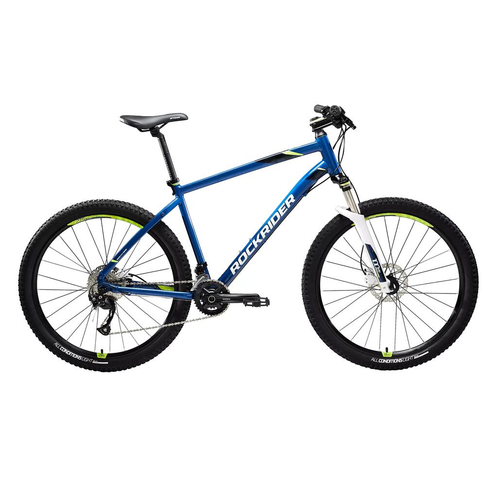 ROCKRIDER ST 540 MOUNTAIN BIKE BLUE YELLOW