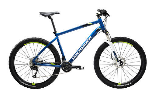 ROCKRIDER ST 540 MOUNTAIN BIKE BLUE-YELLOW