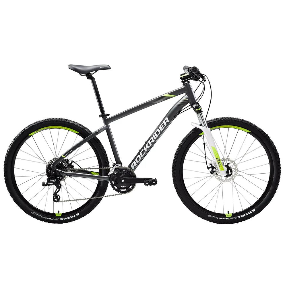 MTB ROCKRIDER ST520 V2 ZWART