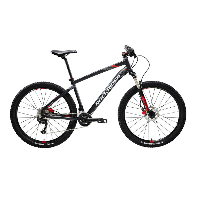 27.5" Mountain Bike - Black/Red