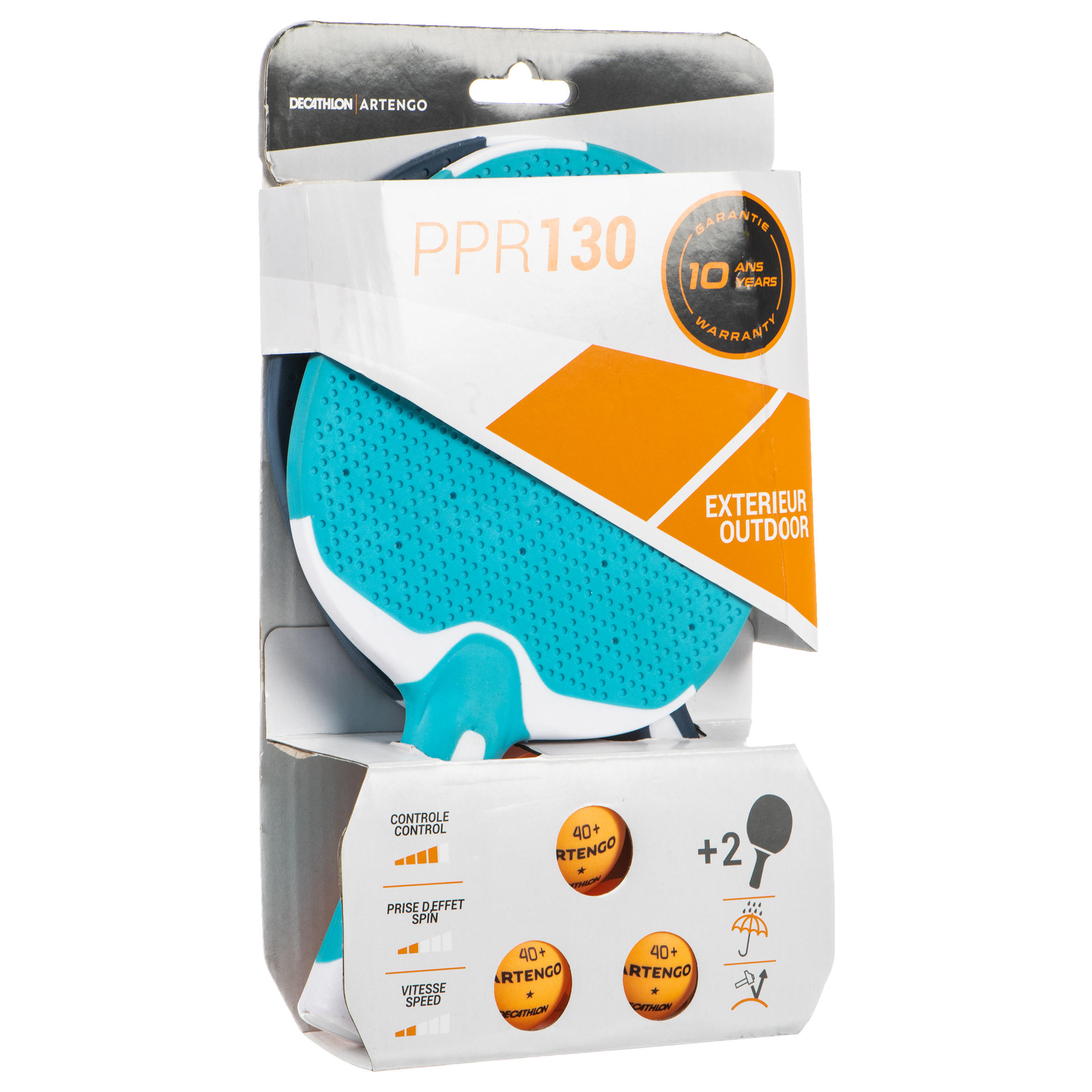 FR 130 / PPR 130 Set of 2 Free Table Tennis Bats 8/14