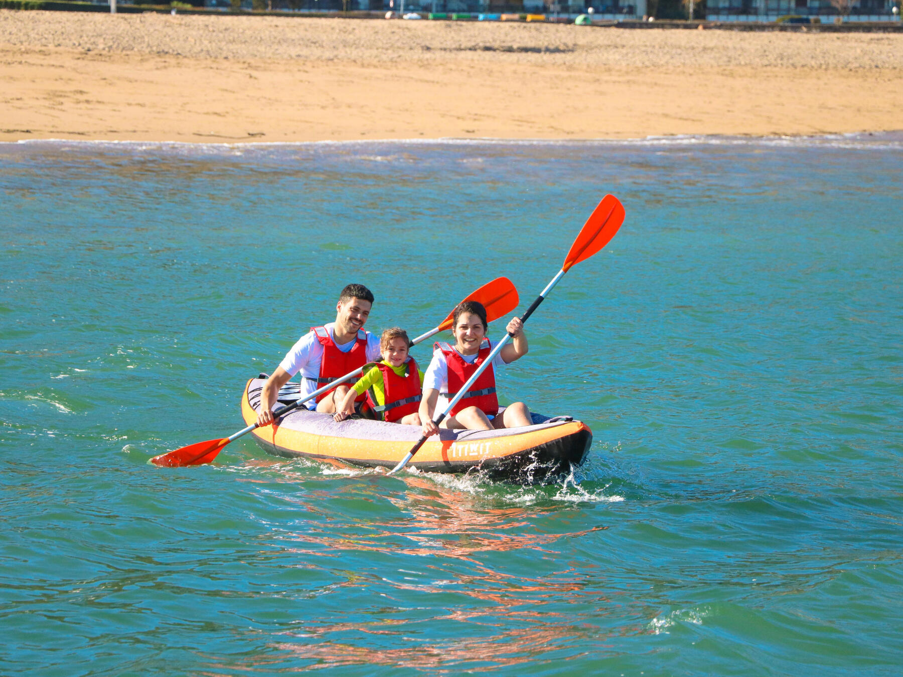 kayak-com-as-crianças