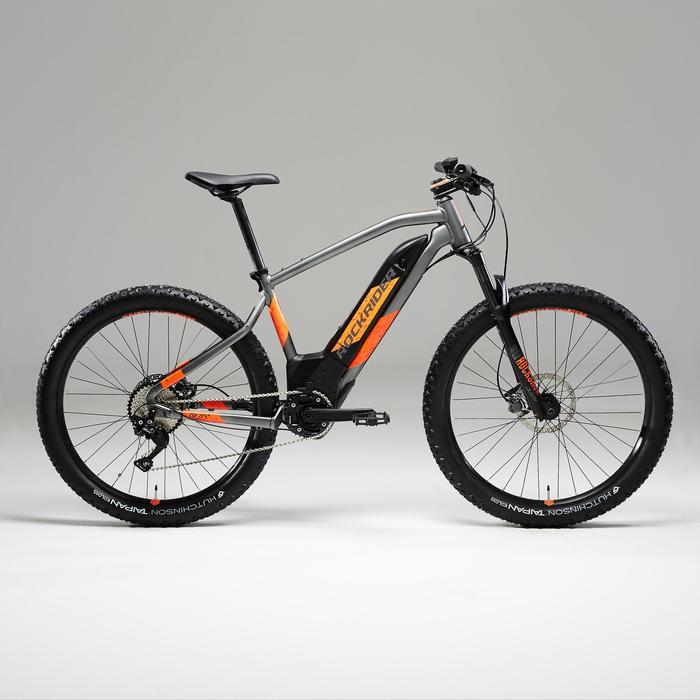 VÉLO VTT ÉLECTRIQUE E-ST 900 GRIS 27,5 PLUS Rockrider | Decathlon