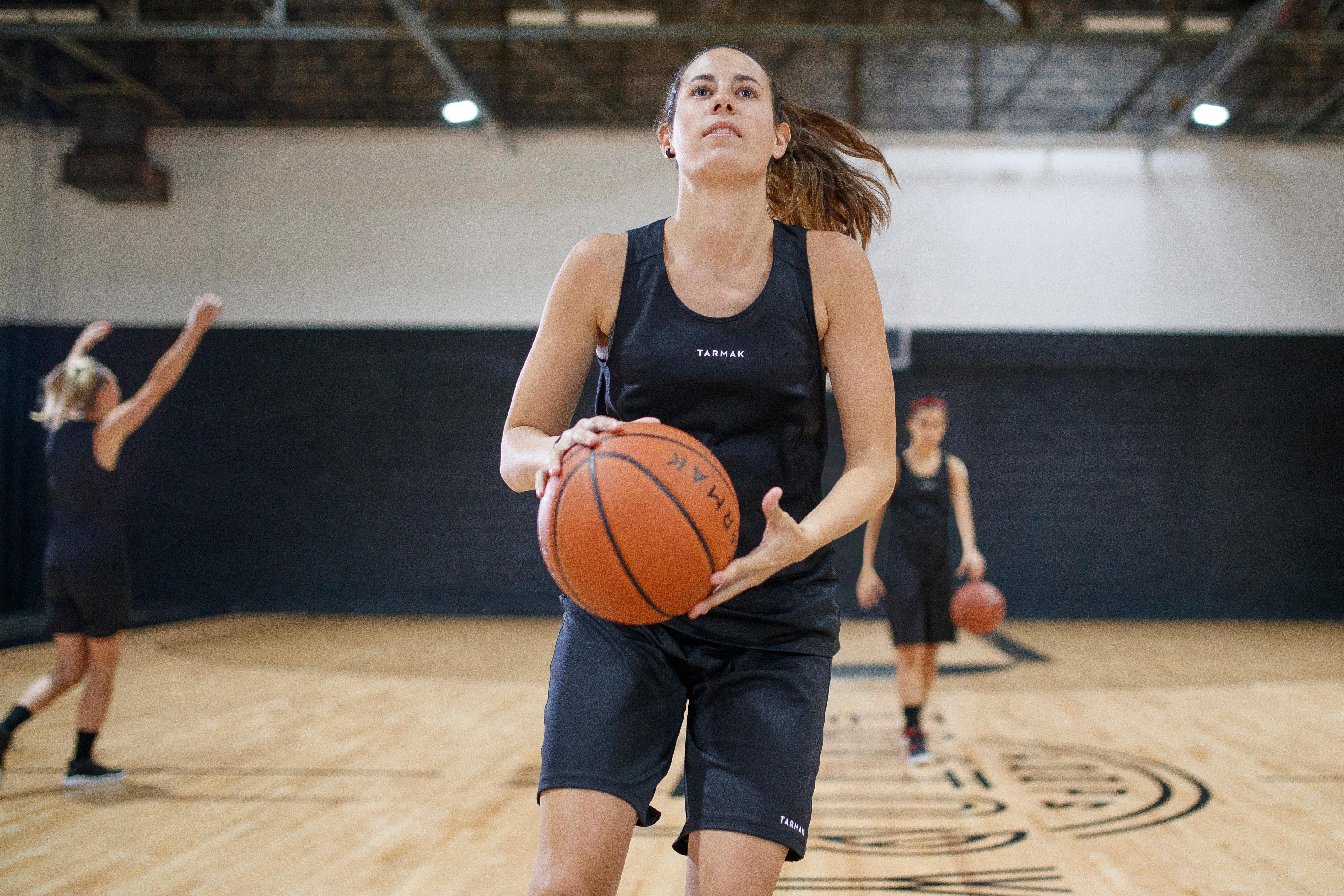 SHORT DE BASKETBALL FEMME NOIR SH100 Maroc achat en ligne