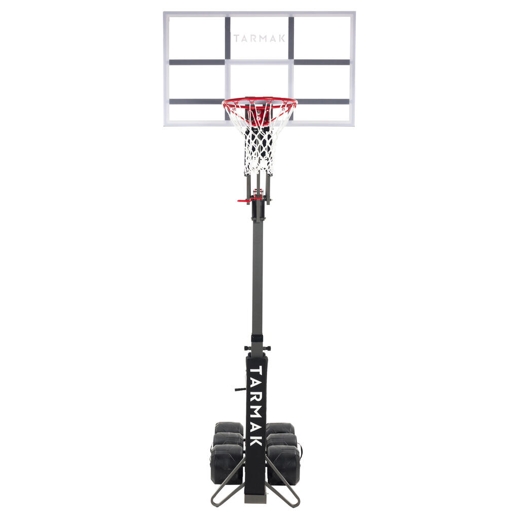 Kids'/adult basketball hoop b9002.4m to 3.05m. sets up and stores in 2 minutes