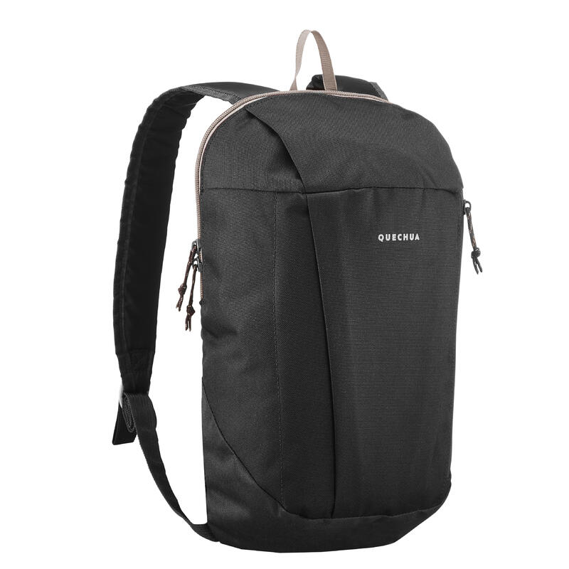 Wanderrucksack Naturwandern NH100 Arpenaz 10 L schwarz