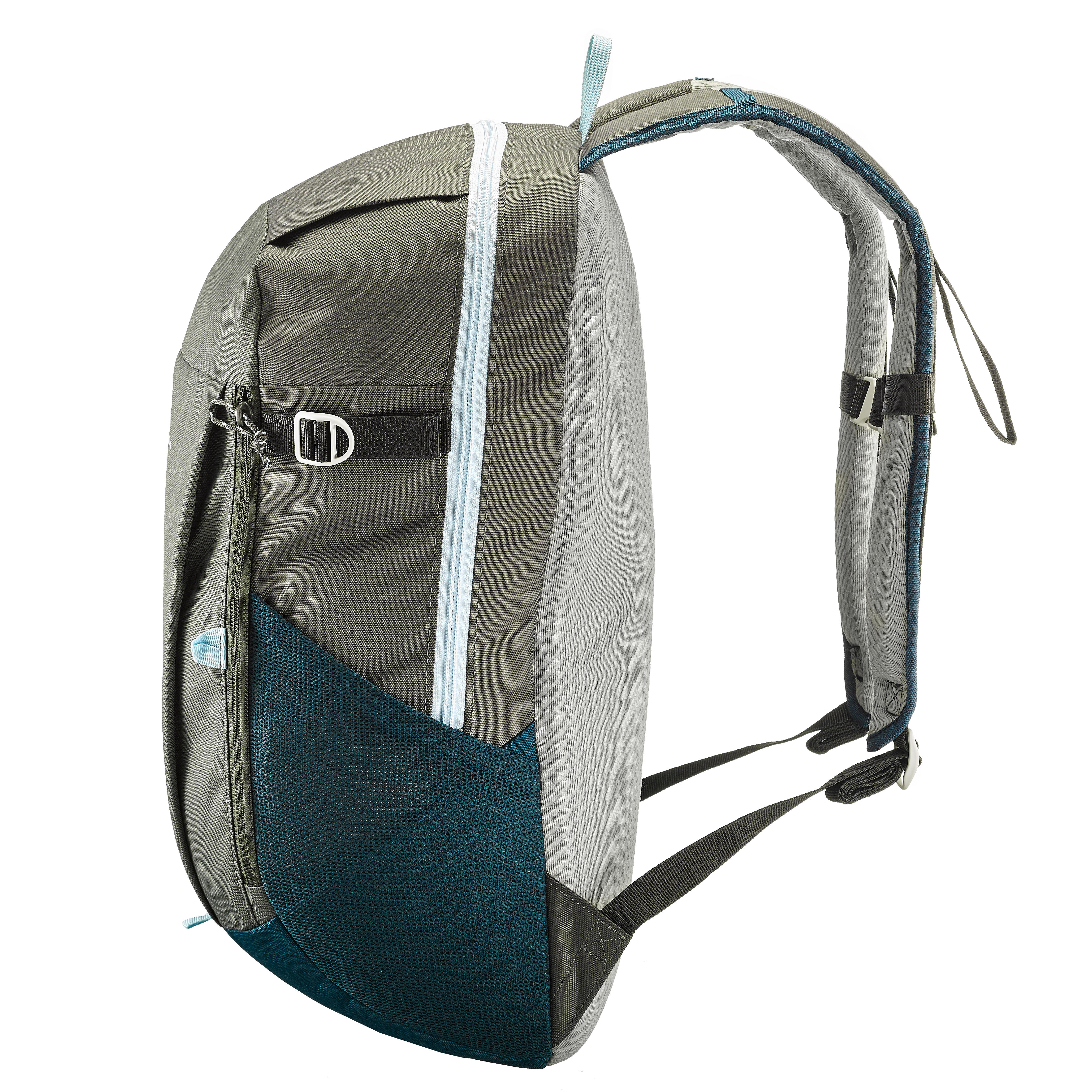 Mochila de montaña y senderismo Quechua NH100 20 Litros Caqui - Decathlon
