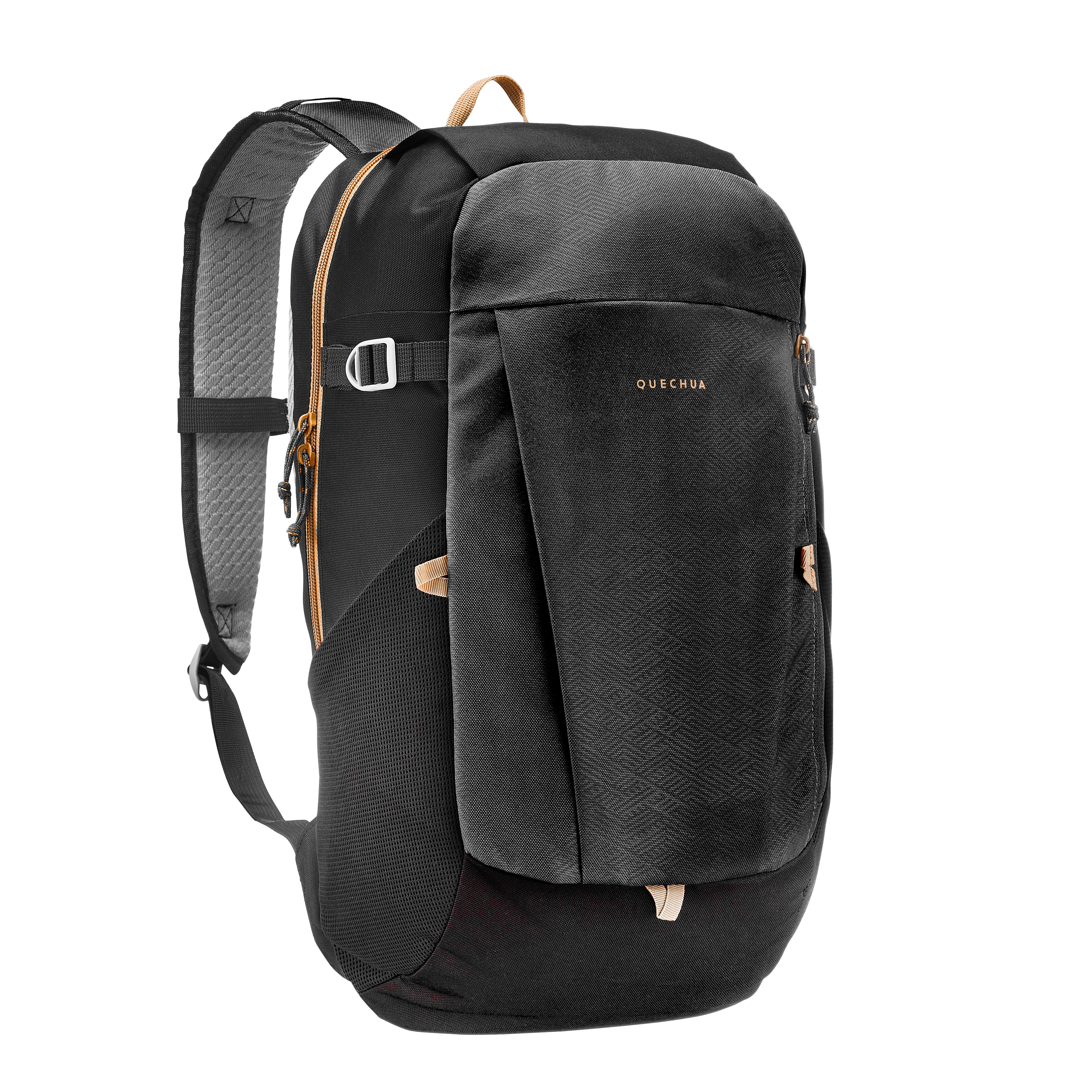 MOCHILA DE SENDERISMO NH100 20 LITROS NEGRO - Decathlon
