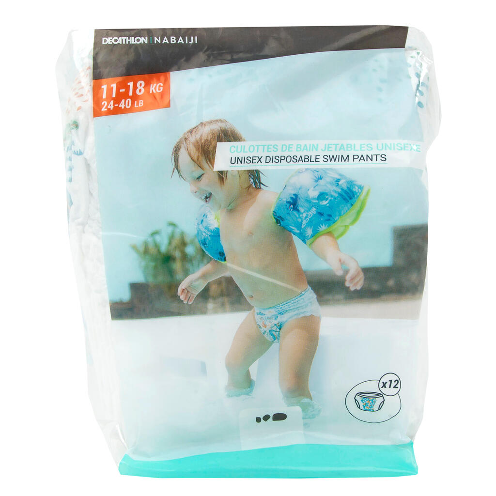 Culottes de bain jetables bébés 11-18 kg