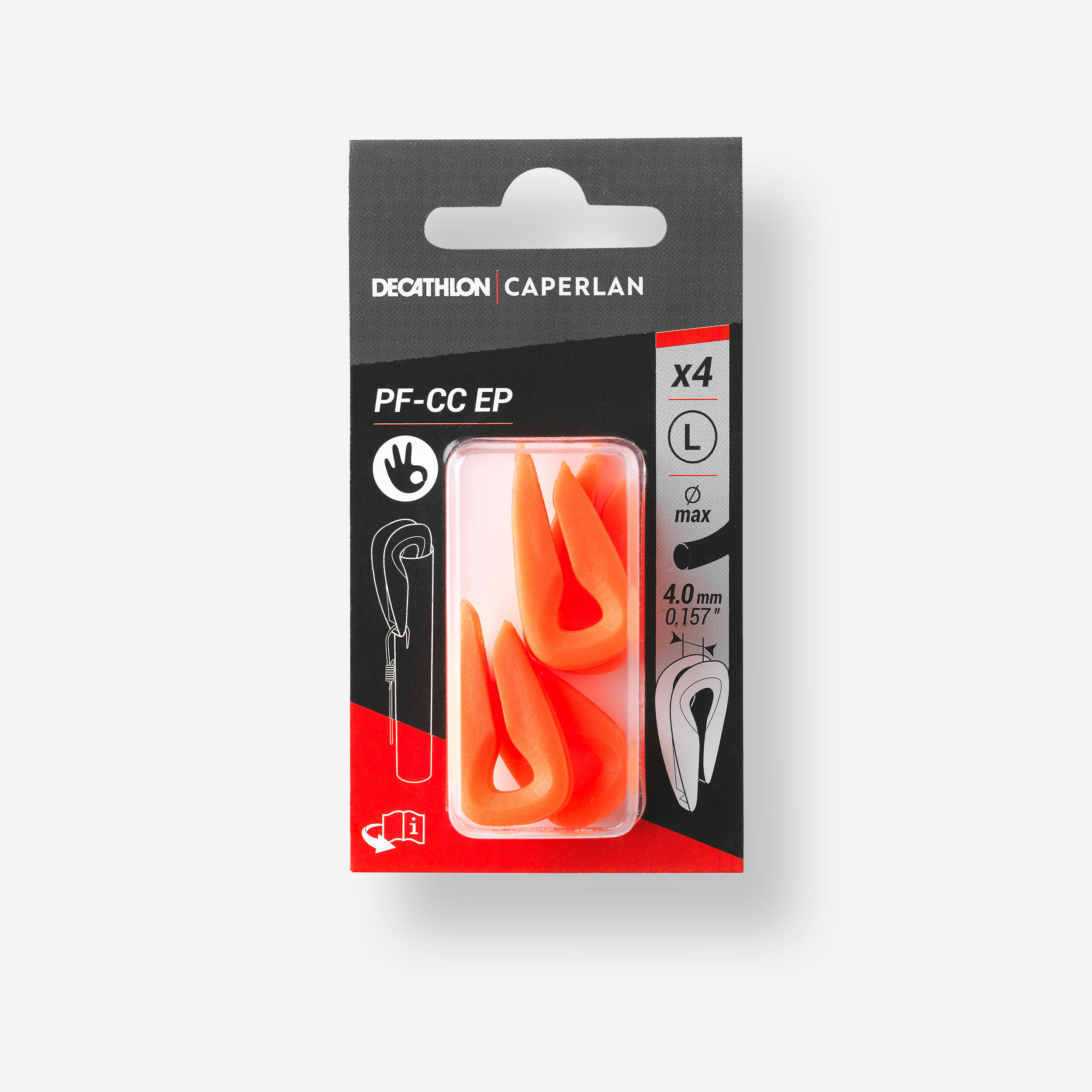 Caperlan - Protege Elastique X4 - Protège Élastique - Peche - - Taille Unique - Decathlon